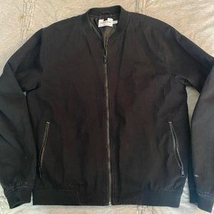 Topman Black Bomber Jacket